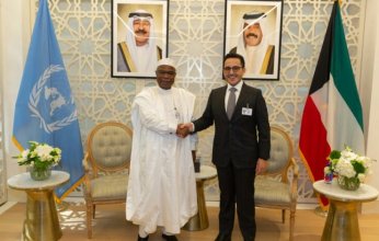 وزير الخارجية الكويتي يستقبل أمين عام منظمة التعاون الإسلامي