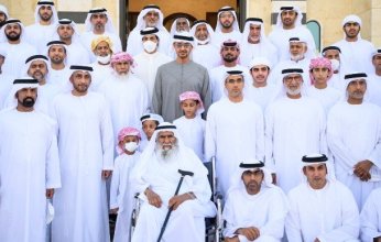 تفاصيل زيارة رئيس الإمارات لرائد الفضاء سلطان النيادي