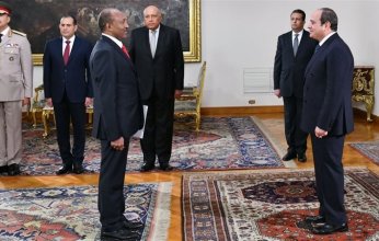 الرئيس المصري يتسلم أوراق اعتماد 13 سفيراً جديداً