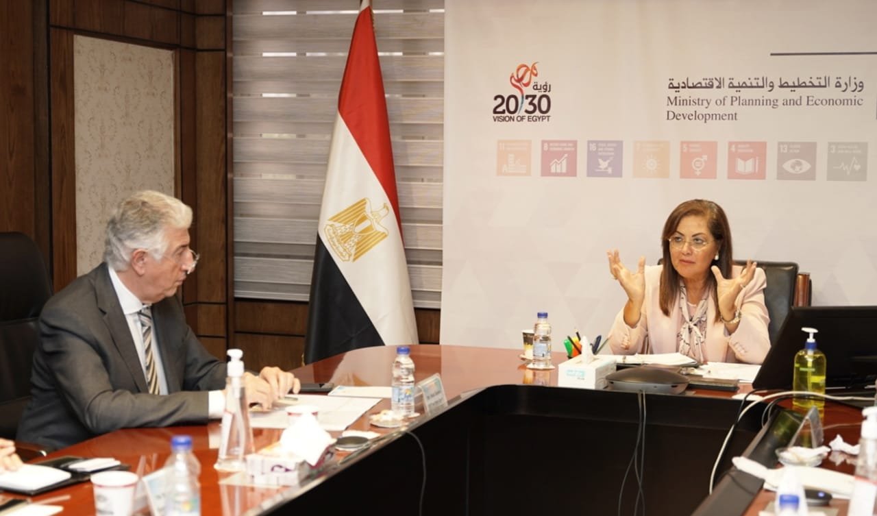 وزيرة التخطيط والرئيس التنفيذي للمؤسسة الدولية الإسلامية لتمويل التجارة يبحثان سُبل تعزيز التعاون المستقبلي 2 khaligyoun78594