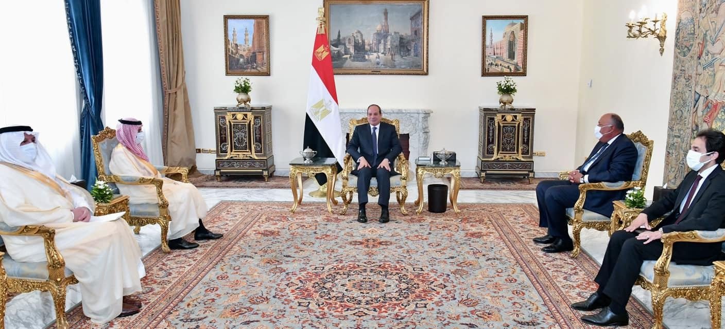 الرئيس السيسي يؤكد الخصوصية الاستراتيجية التي تتسم بها العلاقات المصرية السعودية الرئيس السيسي يؤكد الخصوصية الاستراتيجية التي تتسم بها العلاقات المصرية السعودية