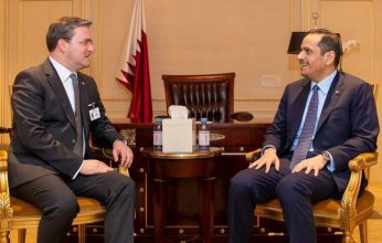 وزير الخارجية القطري يلتقي نظيره الصربي