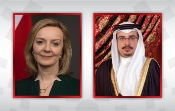 ولي عهد البحرين يهنئ ليز تراس بمناسبة فوزها برئاسة حزب المحافظين