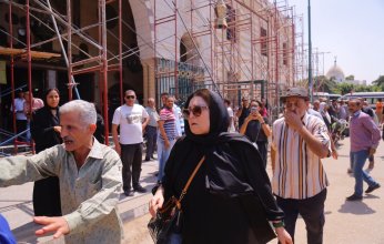 تشييع جثمان المخرج علي عبد الخالق من مسجد السيدة نفيسة لمثواه الأخير