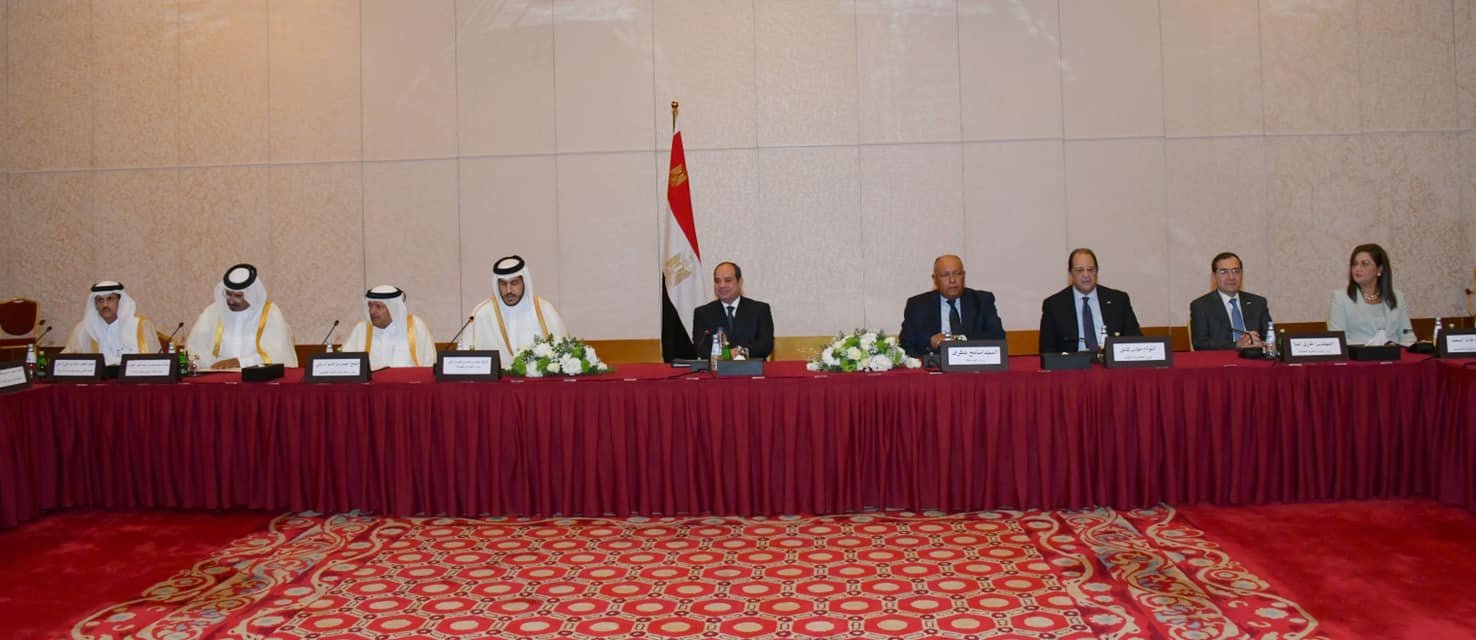 التوقيع على مذكرة تفاهم بين صندوق مصر السيادي وجهاز قطر للاستثمار التوقيع على مذكرة تفاهم بين صندوق مصر السيادي وجهاز قطر للاستثمار