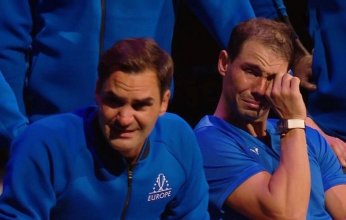 نادال باكيا في وداع فيدرر: جزء مهم مني يرحل