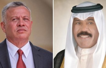 ملك الأردن يهنئ أمير الكويت بذكرى توليه مقاليد الحكم