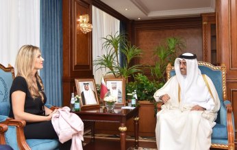 وزير العمل القطري يلتقي نائب رئيس البرلمان الأوروبي