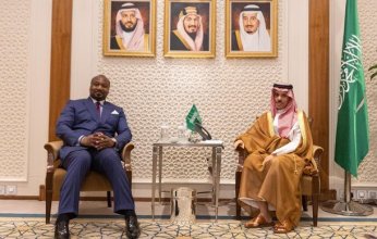وزير الخارجية السعودي يستقبل وزير التعاون الدولي في الكونغو برازافيل