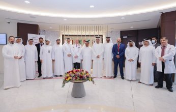 ضاحي خلفان وطلال بالهول والمري والمطروشي يتفقدون مستشفى "التداوي" بدبي