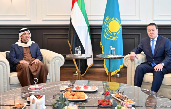 الإمارات و كازاخستان تبحثان سبل تعزيز التعاون الثنائي بين البلدين