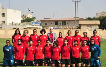 منتخب مصر للكرة النسائية يختتم تدريباته قبل مواجهة الأردن وديا