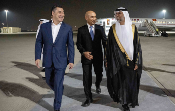 رئيس قيرغيزستان يصل إلى الإمارات