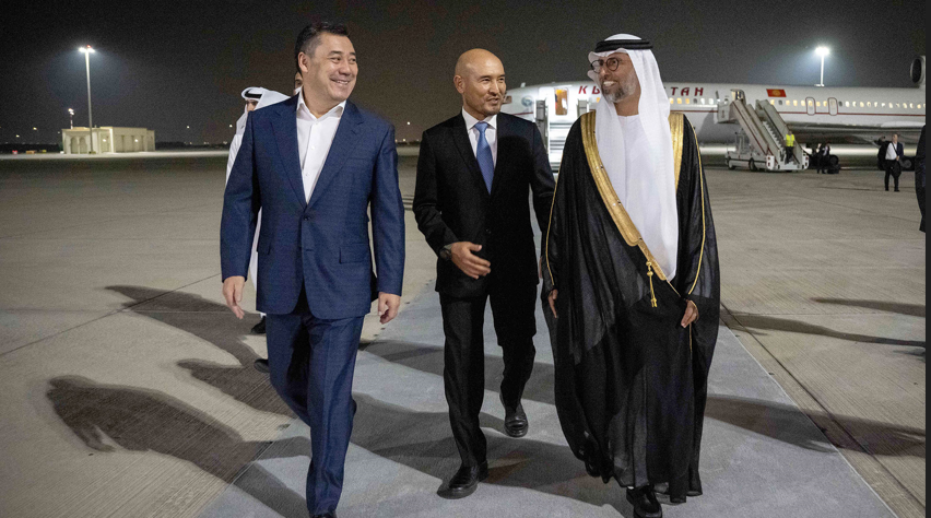 رئيس قيرغيزستان يصل إلى الإمارات رئيس قيرغيزستان يصل إلى الإمارات