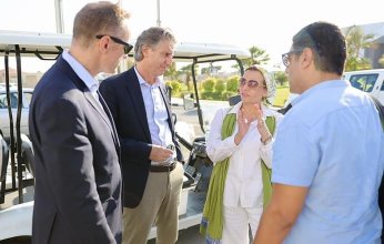 وزيرة البيئة المصرية تتفقد أخر التطوارات الخاصة بالترتيبات اللوجيسية لمنطقتى المؤتمر الزرقاء والخضراء