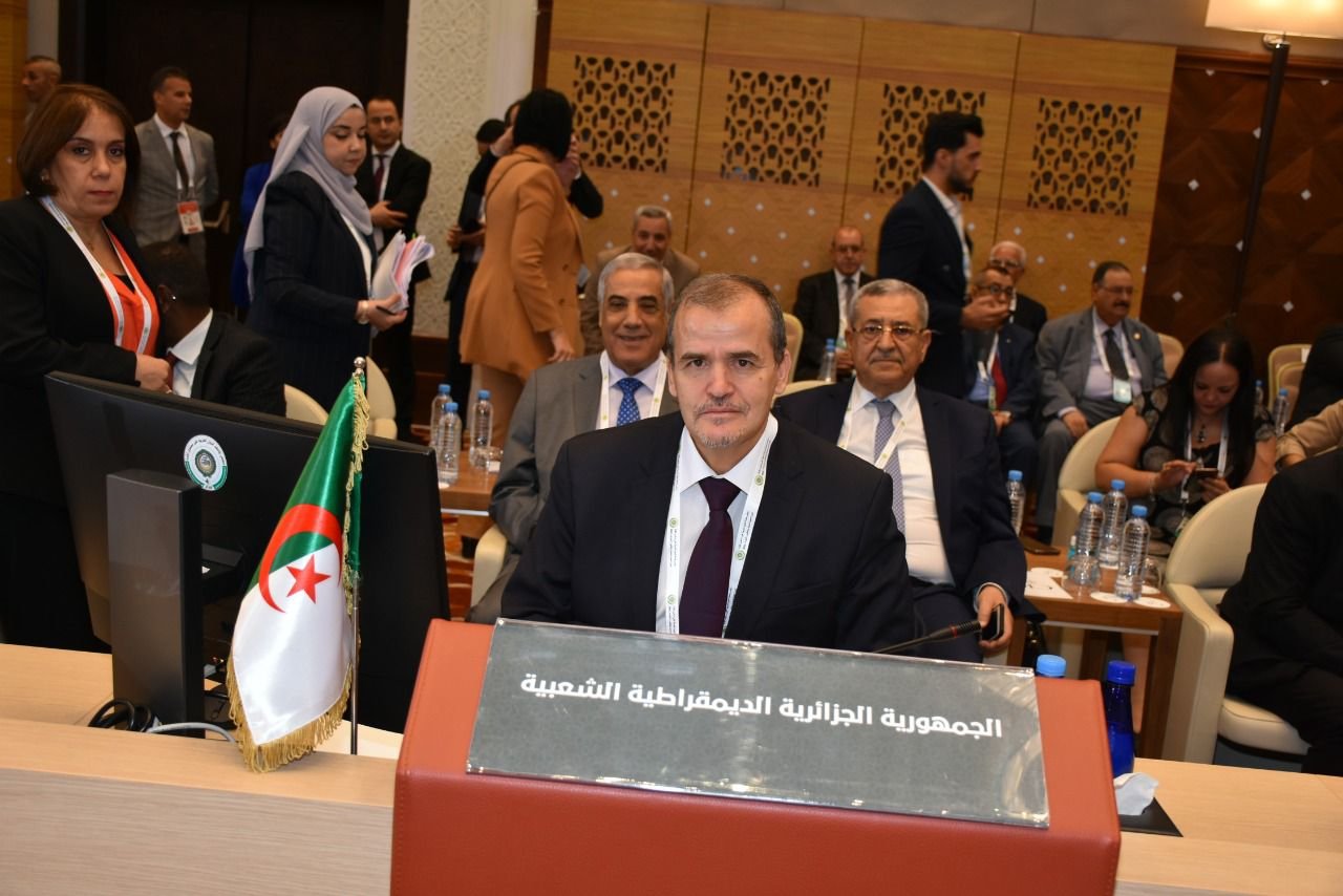 الجزائر تؤكد حرصها على تطوير العمل العربي المشترك والتعاون في الميادين الاقتصادية والاجتماعية التنموية الجزائر تؤكد حرصها على تطوير العمل العربي المشترك والتعاون في الميادين الاقتصادية والاجتماعية التنموية
