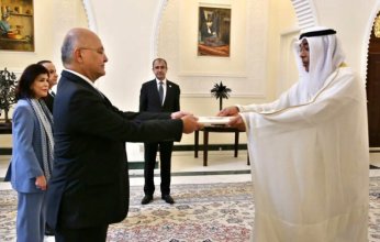 سفير الكويت لدى العراق يقدم أوراق اعتماده للرئيس العراقي