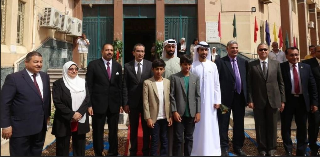 الشيخ محمد بن نهيان آل نهيان يفتتح مركز دراسات النقوش والخطوط التاريخية في جامعة الفيوم الشيخ محمد بن نهيان آل نهيان يفتتح مركز دراسات النقوش والخطوط التاريخية في جامعة الفيوم