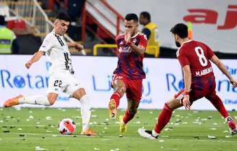 الجزيرة يتعادل مع الشارقة 3-3 في دوري أدنوك للمحترفي