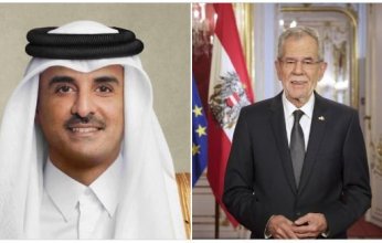 أمير قطر يهنئ رئيس النمسا بإعادة انتخابه