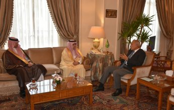 ابو الغيط يستقبل رئيس المنظمة العربية للسياحة بمقر الجامعة العربية بالقاهرة