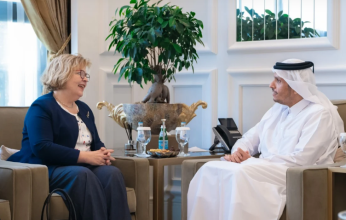 قطر وأمريكا تبحثان سبل تعزيز التعاون الثنائي بين البلدين