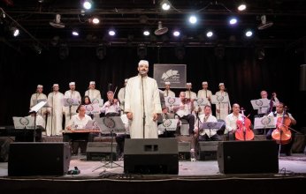 بالصور.. فرقة "الجازولية" ترفع شعار "كامل العدد" في احتفالات ذكري المولد النبوي بساقية الصاوي