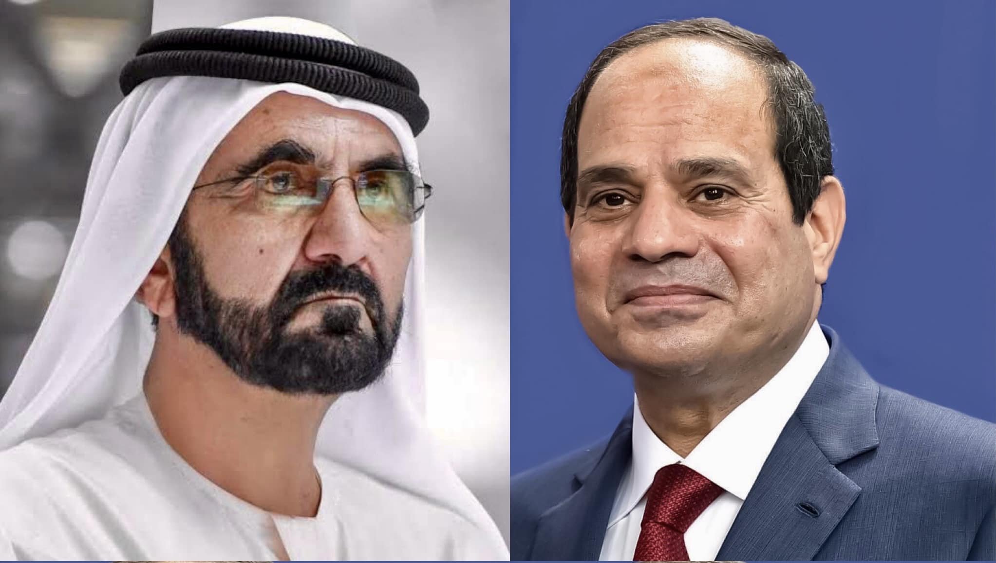 السيسي يؤكد على ما يجمع مصر والإمارات من روابط تاريخية ومصير مشترك السيسي يؤكد على ما يجمع مصر والإمارات من روابط تاريخية ومصير مشترك