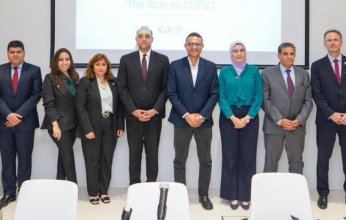 وزارة التخطيط تشارك في حفل إطلاق "رحلة الطريق إلي قمة المناخ" للتوعية بالتغيرات المناخية