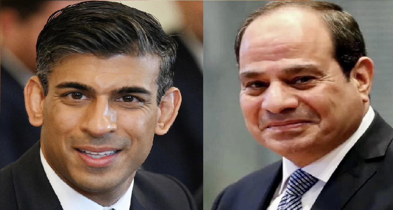 الرئيس المصري يهنئ "ريشى سوناك" على توليه رئاسة الحكومة البريطانية الرئيس المصري يهنئ "ريشى سوناك" على توليه رئاسة الحكومة البريطانية