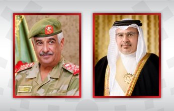 ولي عهد البحرين يتلقى برقية تهنئة من رئيس الحرس الوطني