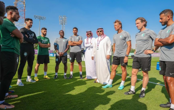 المنتخب السعودي يختتم استعداده لمواجهة الأرجنتين في كأس العالم