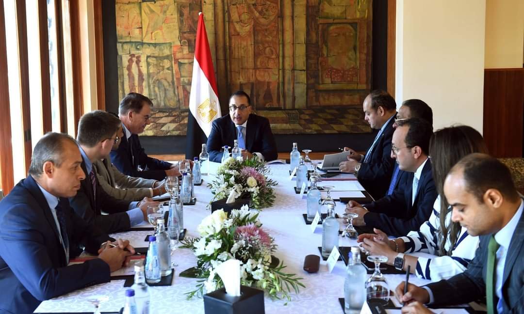مدبولي يعقد اجتماعا مع مدير عام منظمة "اليونيدو" لمناقشة جوانب التعاون بين مصر والمنظمة مدبولي يعقد اجتماعا مع مدير عام منظمة "اليونيدو" لمناقشة جوانب التعاون بين مصر والمنظمة