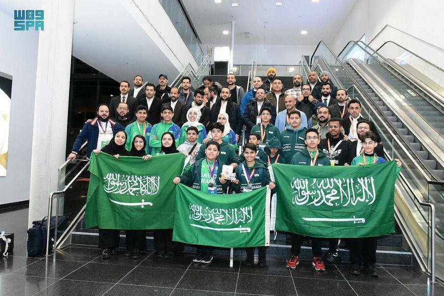 السعودية تحصد المركز الأول في بطولة الأولمبياد العالمي للروبوت متقدمة على 73 دولة السعودية تحصد المركز الأول في بطولة الأولمبياد العالمي للروبوت متقدمة على 73 دولة