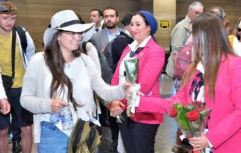 الطيران المدني المصرية تحتفل بالوفود العائدة من مؤتمر «COP 27» بشرم الشيخ