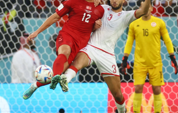 شوط أول سلبي بين تونس والدنمارك في كاس العالم