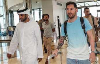 ميسي يصل إلى معسكر المنتخب الأرجنتيني في أبوظبي