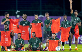 المنتخب السعودي يواصل تدريباته استعداداً للقاء الأرجنتين بكأس العالم
