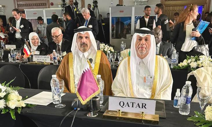 الشورى القطري يُشارك في اجتماع برلماني على هامش مؤتمر "كوب 27" الشورى القطري يُشارك في اجتماع برلماني على هامش مؤتمر "كوب 27"