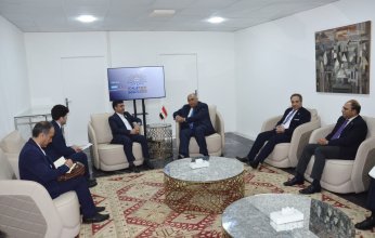 وزير الخارجية رئيس مؤتمر المناخ يستقبل نائب رئيس إيران رئيس وفد بلاده في المؤتمر