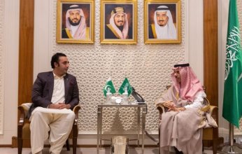 وزير الخارجية السعودي يستقبل نظيره الباكستاني