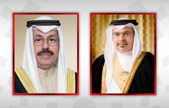 ولي عهد البحرين يتلقى اتصالاً هاتفياً من رئيس وزراء الكويت