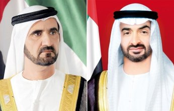 رئيس الإمارات ونائبه يهنئان رئيس وزراء ماليزيا بمناسبة أدائه اليمين الدستورية