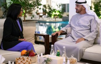 رئيس دولة الإمارات يستقبل نائبة رئيس فنزويلا