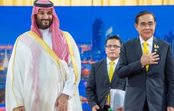 ولي العهد السعودي يلتقي رئيس وزراء تايلند ويعقدان جلسة مباحثات رسمية