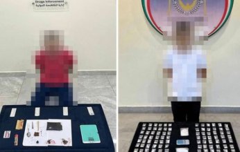 الداخلية الكويتية: القبض على شخصين وبحوزتهما كيلو حشيش وربع كيلو شبو و5 شرائط ليريكا