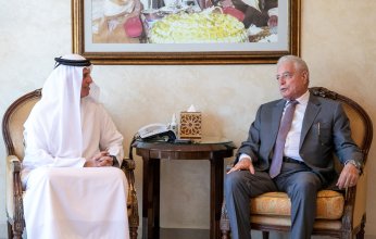 حاكم رأس الخيمة بالإمارات العربية المتحدة يستقبل محافظ جنوب سيناء