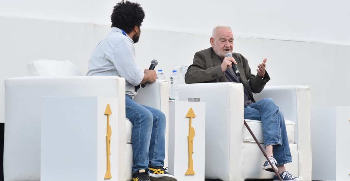 "ماستر كلاس" المخرج المجري بيلا تار في مهرجان القاهرة السينمائي "ماستر كلاس" المخرج المجري بيلا تار في مهرجان القاهرة السينمائي