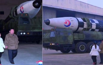 شاهد.. أول ظهور علني لابنة كيم جونغ أون خلال تجربة إطلاق صاروخ باليستي