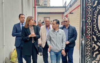 وزيرة الثقافة نيفين الكيلاني تتفقد مسرح السامر بالعجوزة.. صور